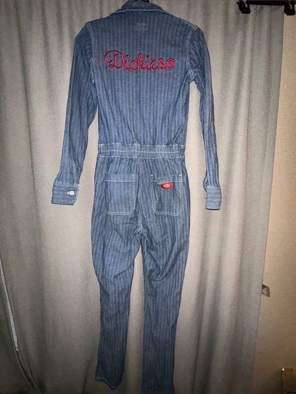 dickies denim jumpsuit
